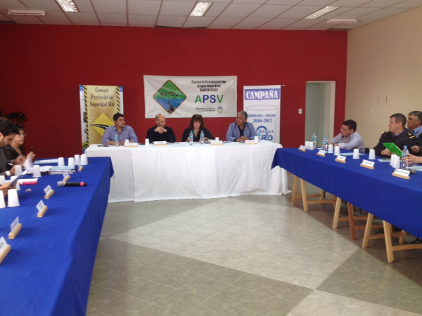 Se concretó el XIII° Encuentro del  Consejo Provincial de Seguridad Vial en Cañadón Seco