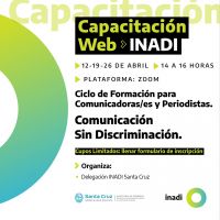 “Comunicación sin discriminación”: comienza el 12 de abril