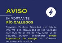 Servicios Públicos: Aviso importante