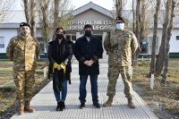 Salud mantuvo una reunión de trabajo con autoridades del Hospital Militar de Río Gallegos