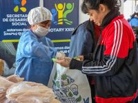 La distribución se extenderá hasta mañana. 