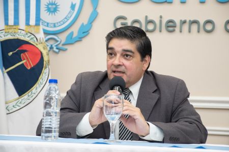 El ministro de Salud y Ambiente, Claudio García.