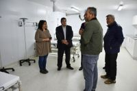 Ultiman detalles para la inauguración del Hospital Modular de Pico Truncado