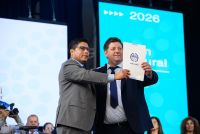 El gobernador Vidal junto al flamante Jefe de Gabinete de Ministros. 