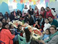 Niñas y niños del CDI “Manuelita” celebraron el 25 de Mayo
