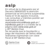 ASIP comunica su modalidad de Atención y vías de comunicación