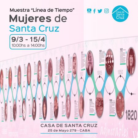 La Casa de Santa Cruz brindará homenaje a “Mujeres de Santa Cruz”
