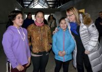 Alicia Kirchner visitó distintos puntos de Perito Moreno