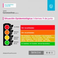 Santa Cruz actualiza el semáforo epidemiológico