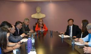 Alicia Kirchner se reunió con SINOPEC