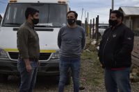 Supervisan tareas de Seguridad en barrios de Río Gallegos