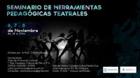 Burnes brindará un Seminario de Herramientas Pedagógicas Teatrales