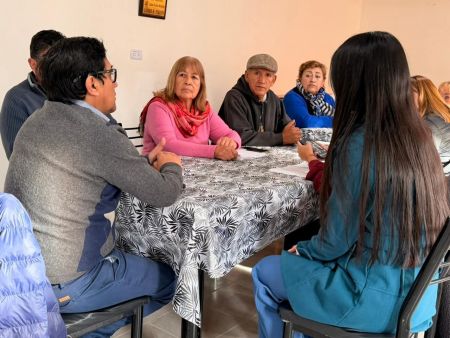 Caleta Olivia: El gobierno se reunió con el Centro de Jubilados municipales