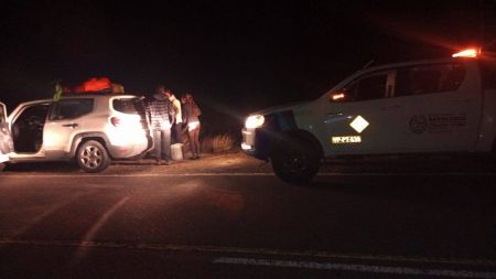 Vialidad Provincial asistió a turistas varados en la Ruta Nacional Nº 40