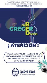 Se abren nuevos cupos para el programa Crecer Enredados