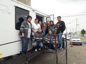El tráiler de salud visitó el Barrio 499 de Río Gallegos