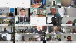 Santa Cruz participó de una nueva reunión del Consejo Federal de Salud