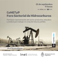 Educación participará del  Primer Encuentro Virtual de Foro del Petróleo y Gas