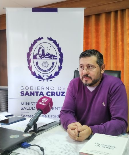 Secretario de estado de Ambiente Diego Procopio