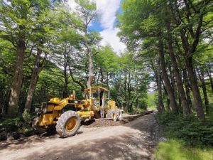 Continúa el mantenimiento de la Ruta Provincial Nº 41