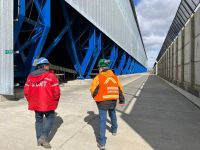 Santa Cruz supervisó las operaciones de Yacimientos Carboníferos Río Turbio