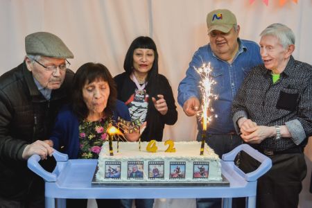 El Zumalacarregui celebró 42 años con un cumple de película