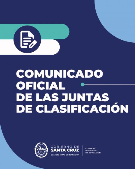 Educación: comunicado de las Juntas de Clasificación