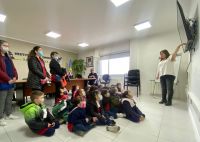 El Jardín Juanito Bosco de Río Gallegos visitó el Instituto de Energía