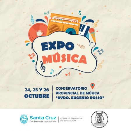 El Conservatorio Provincial de Música llevará adelante la Expo Música 2022