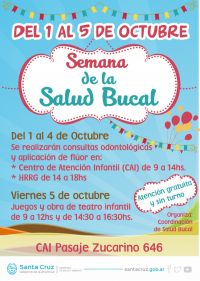 Actividades por la Semana de la Salud Bucal