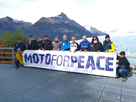 Interpol acompañó el recorrido de la Asociación “MotoForPeace” en Santa Cruz