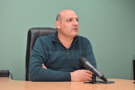 El presidente de Vialidad Provincial, Julio Bujer.