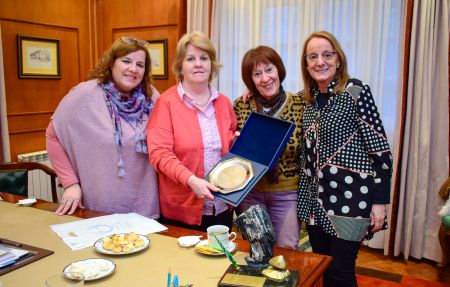 Alicia recibió a referentes de LALCEC Río Gallegos