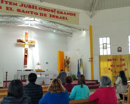 Acompañan la celebración por los 20 años del santuario San Cayetano