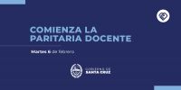Se adelanta la paritaria docente: será el 6 de febrero