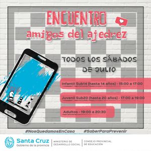 Amigos del Ajedrez: en julio sigue el encuentro para aprender, practicar y socializar