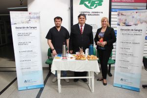 Jornada de promoción por el Día Nacional del Donante Voluntario de Sangre
