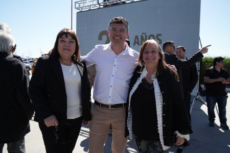 El Gobierno participó del aniversario de API en el puerto de Caleta Paula