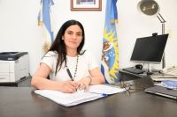 Belén Elmiger, presidenta de la Caja de Previsión Social.