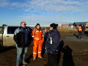 Protección Civil distribuyó agua potable en los Barrios “Bicentenario” y “Santa Cruz”