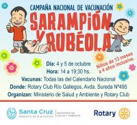 Mañana habrá Jornada de vacunación en el Rotary Club