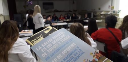 Concretaron charla sobre prevención y posvención del suicidio en la Escuela N° 47 de Río Gallegos