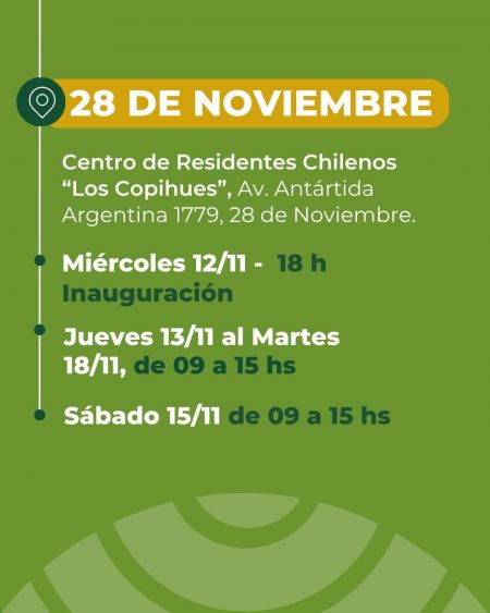 Llega a 28 de Noviembre la muestra del Cóndor Andino