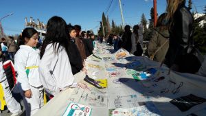 Proyectos Artísticos resaltan la identidad de la Escuela Primaria 6 de Piedra Buena