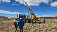 Comenzó la exploración con perforación en el Proyecto San Agustín