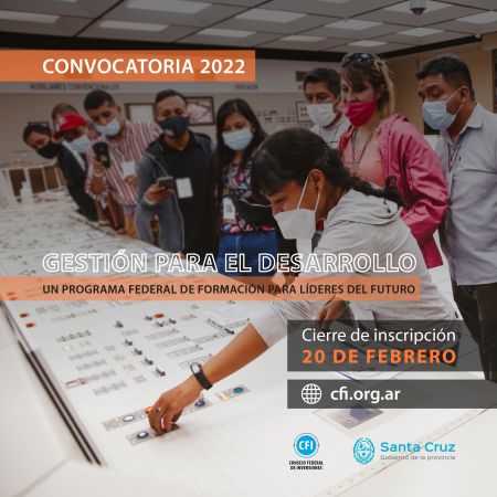 Oportunidad de formación destinada a jóvenes a santacruceñxs