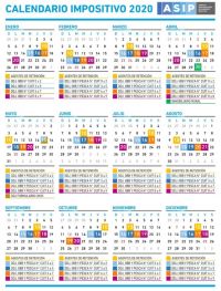 La ASIP recuerda las fechas del Calendario Impositivo 2020