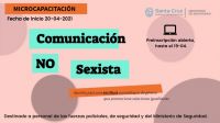 Inició la preinscripción para la microcapacitación “Comunicación no sexista”