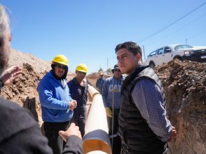Vidal recorrió obras en Pico Truncado: &quot;Con pertenencia y administración responsable se puede crecer&quot;