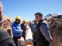 Vidal recorrió obras en Pico Truncado: "Con pertenencia y administración responsable se puede crecer"